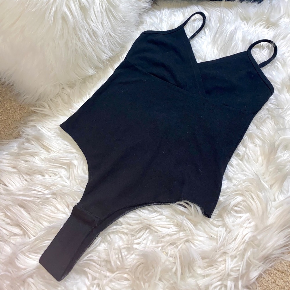Brandy Melville Amara Black Bodysuit